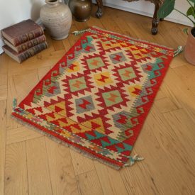 Authentic Afghan Maimana Kilim rug 64x87 cm