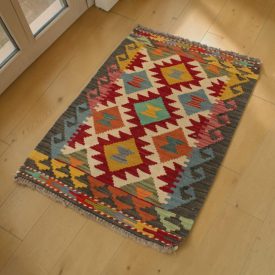 Authentic Maimana Kilim rug 59x87 cm