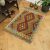 Hand woven ethnic Maimana Kilim rug 63x84 cm