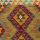Hand woven ethnic Maimana Kilim rug 63x84 cm