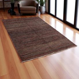 Gabbeh wool rug 146x207 handmade modern rug for living room