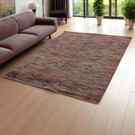 Gabbeh wool rug 153x191 handmade modern rug