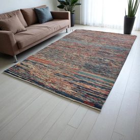 Gabbeh wool rug 196x290 handmade modern rug for living room