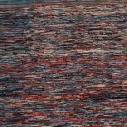 Gabbeh wool rug 196x290 handmade modern rug for living room