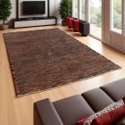 Gabbeh wool carpet 200x290 handmade modern rug for living room