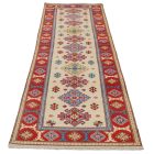 Kazak runner carpet 83x300 handmade afghan rug for hallway