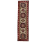 Kazak runner carpet 80x298 handmade afghan carpet for hallway