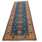 Kazak runner carpet 79x300 handmade afghan carpet for hallway