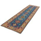 Kazak runner carpet 79x300 handmade afghan carpet for hallway