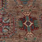 Kazak oriental rug 126x190 handmade afghan carpet