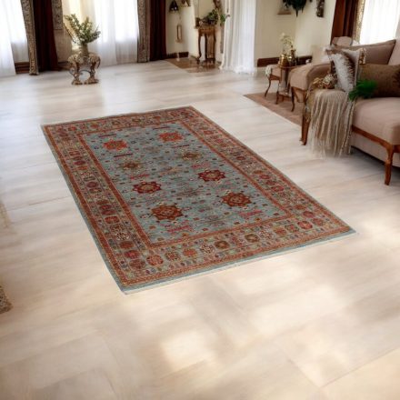 Kazak oriental rug 123x192 handmade afghan carpet