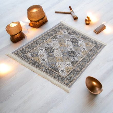 Machine made silk carpetg ROYAL 70x110 thin Turkish carpet