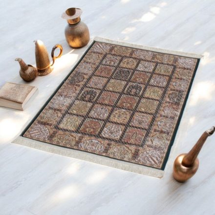 Machine made silk carpetg ROYAL 70x110 thin Turkish carpet