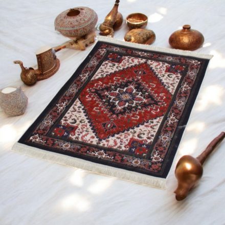 Machine made silk carpetg ROYAL 70x110 thin Turkish carpet