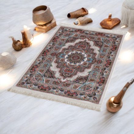 Machine made silk carpetg ROYAL 70x110 thin Turkish carpet
