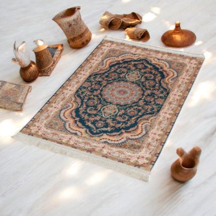 Machine made silk carpet ROYAL 70x110 thin Turkish carpet