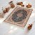 Machine made silk carpet ROYAL 70x110 thin Turkish carpet