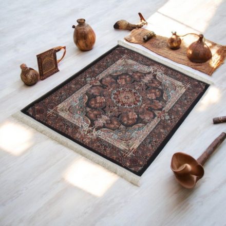 Machine made silk carpetg ROYAL 70x110 thin Turkish carpet