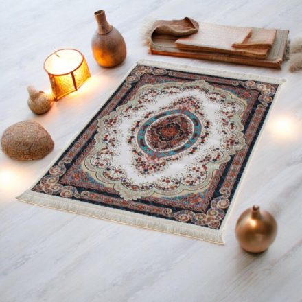 Machine made silk carpetg ROYAL 70x110 thin Turkish carpet