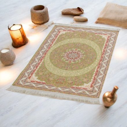 Machine made silk carpetg ROYAL 70x110 thin Turkish carpet