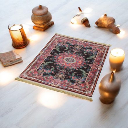 Machine made silk carpetg SILKEN 70x110 acrylic Turkish carpet