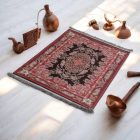 Machine made silk carpet SILKEN 70x110 acrylic Turkish carpet