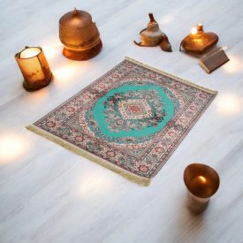   Machine made silk carpet SILKEN 70x110 acrylic Turkish carpet