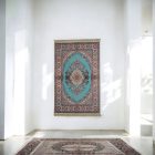 Machine made silk carpet SILKEN 70x110 acrylic Turkish carpet