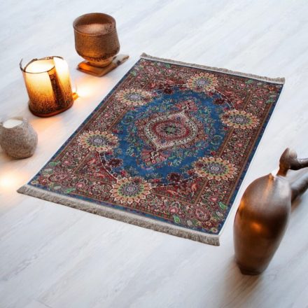 Machine made silk carpetg SILKEN 70x110 acrylic Turkish carpet