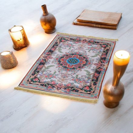 Machine made silk carpetg SILKEN 70x110 acrylic Turkish carpet