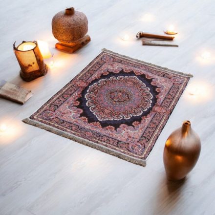 Machine made silk carpetg SILKEN 70x110 acrylic Turkish carpet