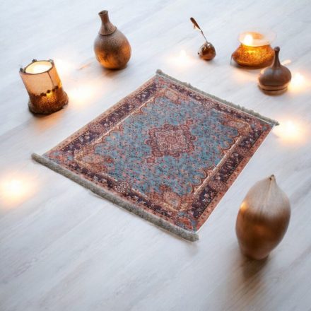 Machine made silk carpetg SILKEN 70x110 acrylic Turkish carpet