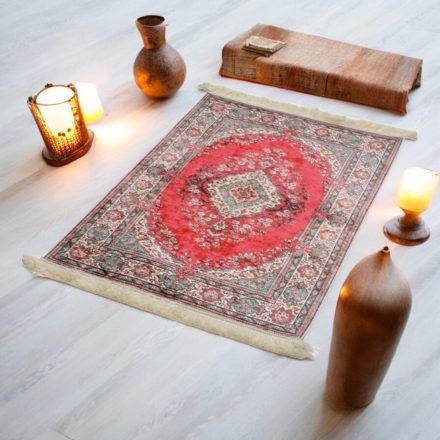 Machine made silk carpetg SILKEN 70x110 acrylic Turkish carpet