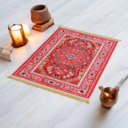 Machine made silk carpetg SILKEN 70x110 acrylic Turkish carpet