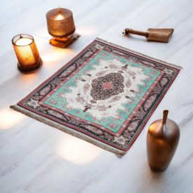   Machine made silk carpet SILKEN 70x110 acrylic Turkish carpet