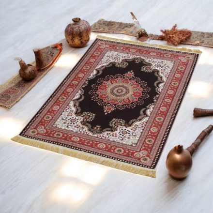 Machine made silk carpetg SILKEN 70x110 acrylic Turkish carpet