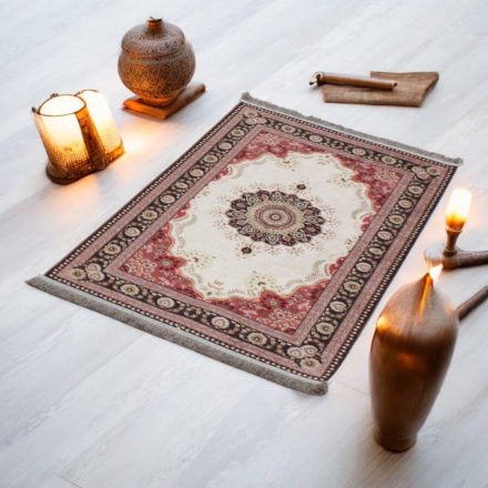 Machine made silk carpetg SILKEN 70x110 acrylic Turkish carpet