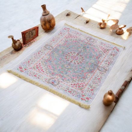 Machine made silk carpetg SILKEN 70x110 acrylic Turkish carpet