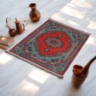 Machine made silk carpet SILKEN 70x110 acrylic Turkish carpet