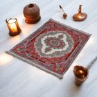 Machine made silk carpet SILKEN 70x110 acrylic Turkish carpet