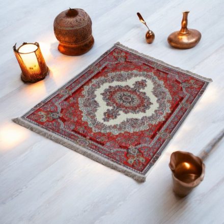 Machine made silk carpetg SILKEN 70x110 acrylic Turkish carpet