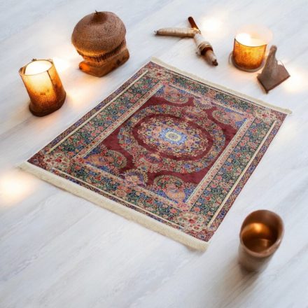 Machine made silk carpetg SILKEN 70x110 acrylic Turkish carpet