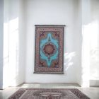 Machine made silk carpet SILKEN 70x110 acrylic Turkish carpet
