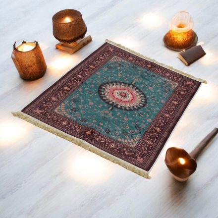 Machine made silk carpetg SILKEN 70x110 acrylic Turkish carpet