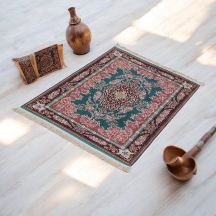 Machine made silk carpetg SILKEN 70x110 acrylic Turkish carpet