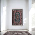 Machine made silk carpet SILKEN 70x110 acrylic Turkish carpet