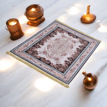 Machine made silk carpetg SILKEN 70x110 acrylic Turkish carpet