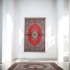 Machine made silk carpet SILKEN 70x110 acrylic Turkish carpet
