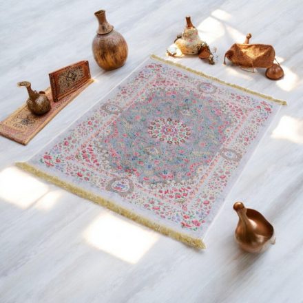Machine made silk carpetg SILKEN 70x110 acrylic Turkish carpet