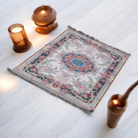 Machine made silk carpetg SILKEN 70x110 acrylic Turkish carpet